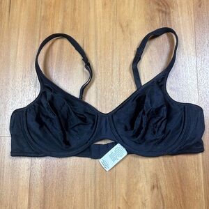 Vanity Fair Black Underwire Bra Size 36C Adjustable Straps Everyday Comfort
